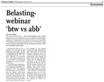 Belastingwebinar 'btw vs abb'